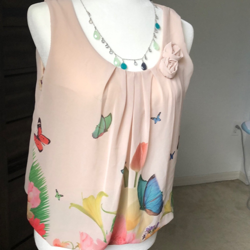Chiffon Butterfly blouse